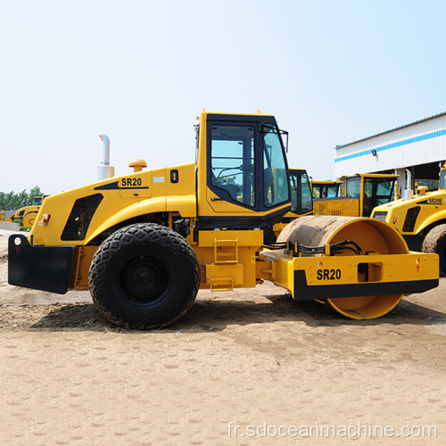 Compacteurs à rouleaux routiers de marque Shantui 20 tonnes SR20-5